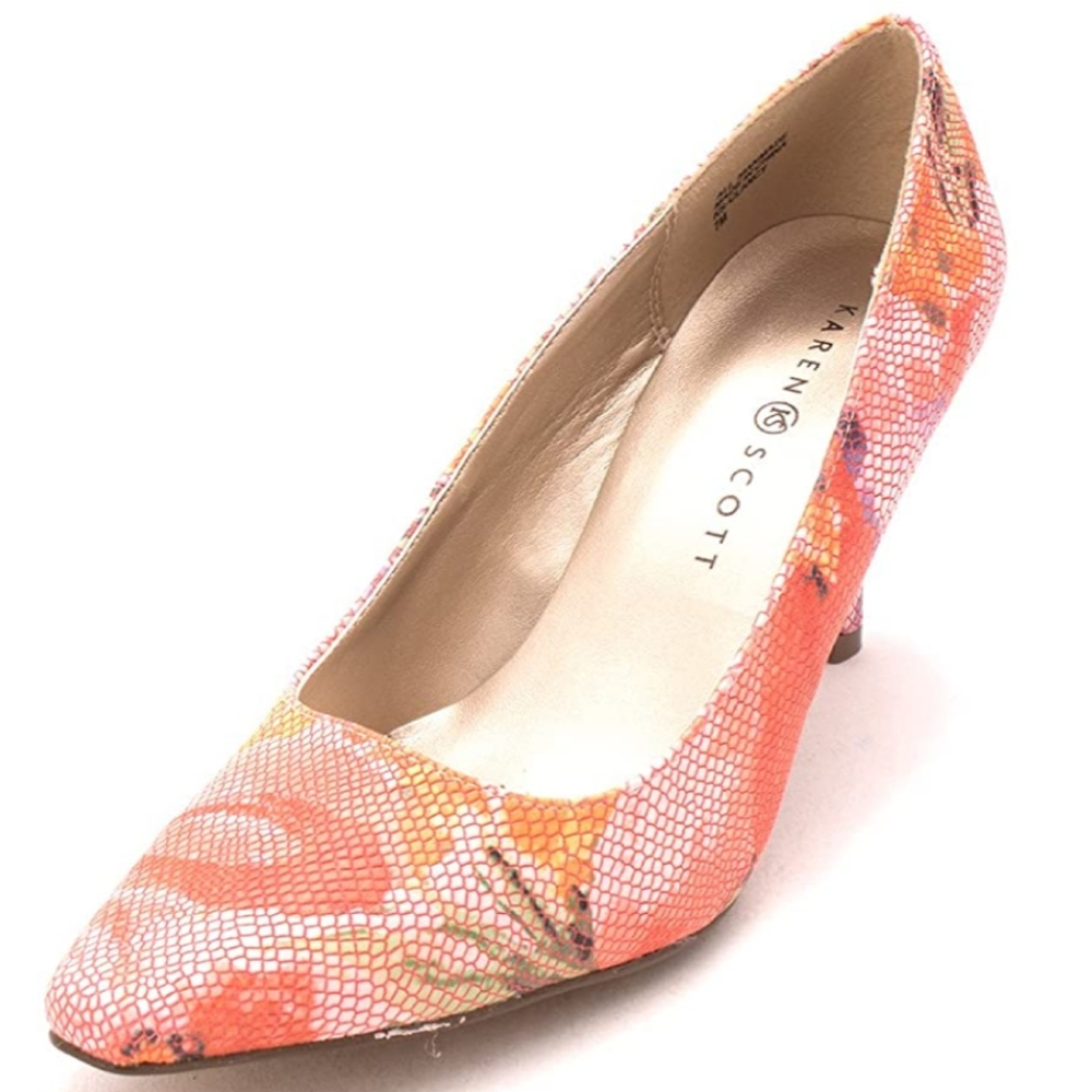 Karen Scott Womens Clancy Pointed Toe Classic Pump